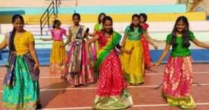 Pongal celebration at Kairos Global School.