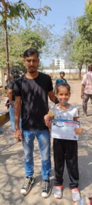 students who participated in All India Open Skating Tournament conducted