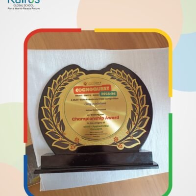 celebrating our championship win at cognoquest 03